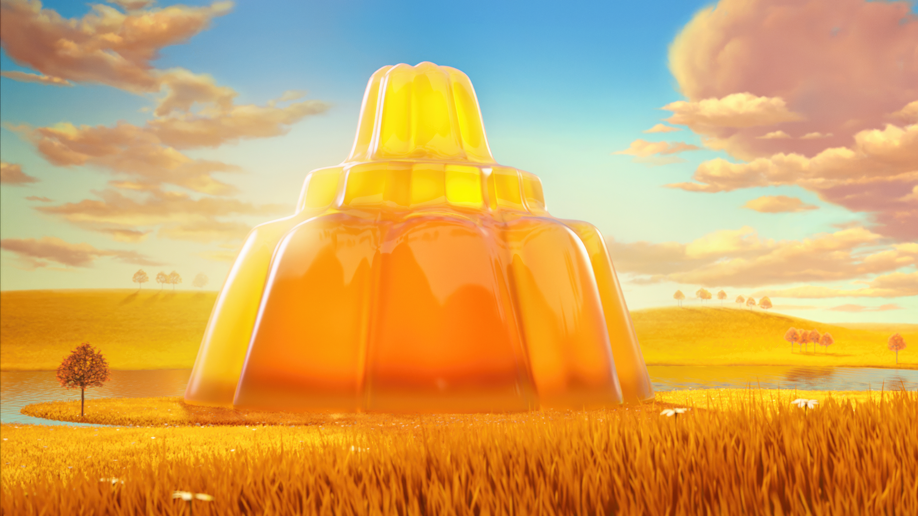 Cloudy with a Chance of Meatballs jello