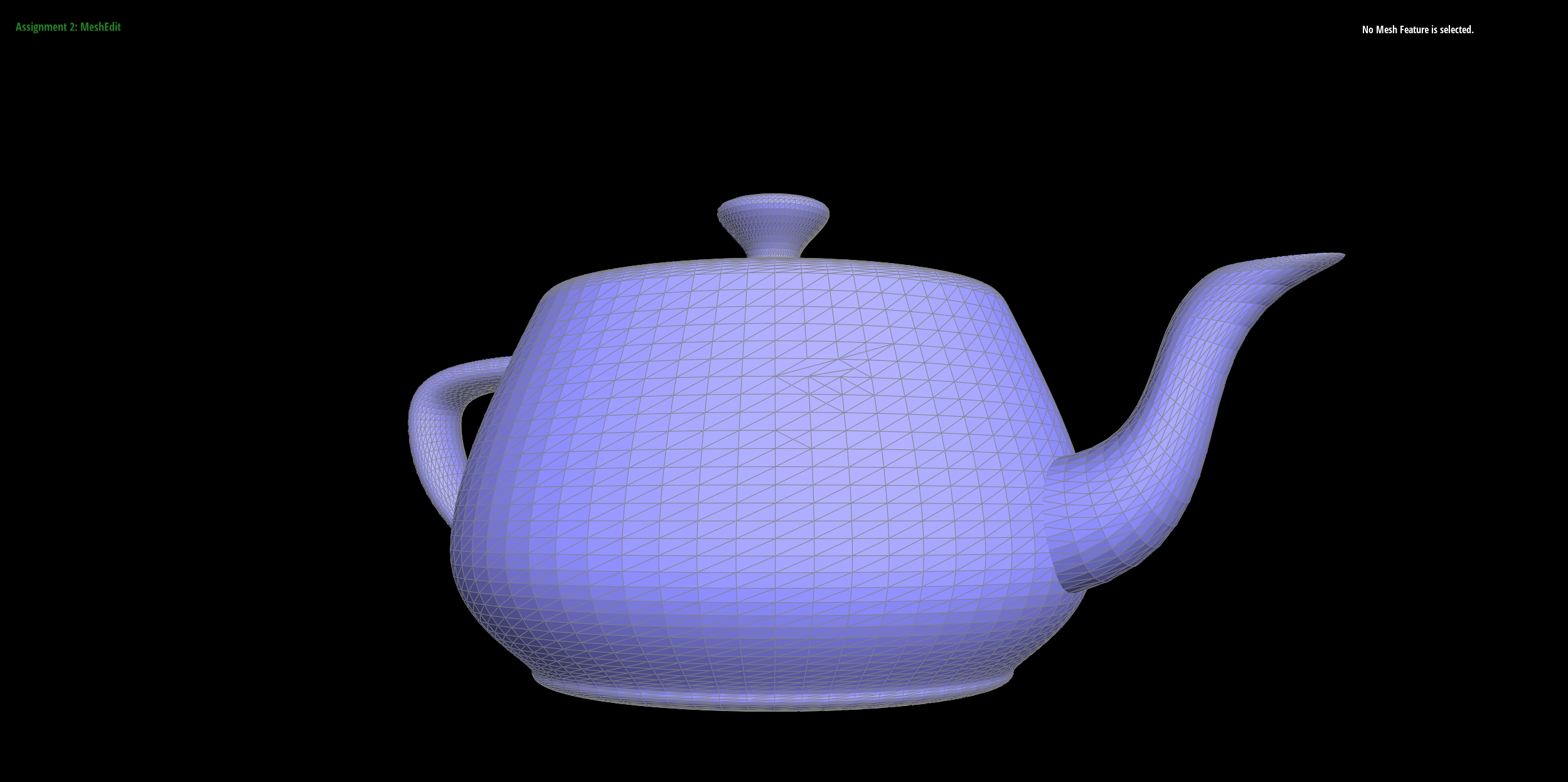 Teapot smooth shading with vertex normals